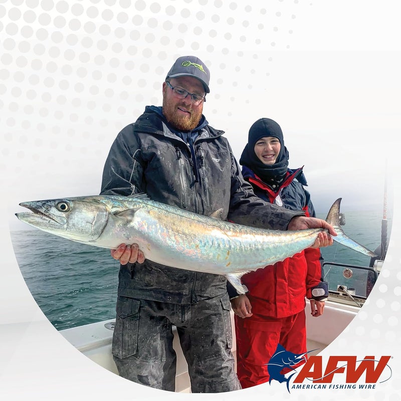 AFW American Fishing Wire Surfstrand Micro Ultra Bare 1x19 Stainless Steel Leader Wire - Fishing Leader Line for Saltwater, 6.6lb Test - 61lb Test, Camo Color, 5m Length - Image 2